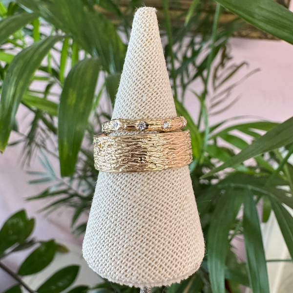 Mix Branch Wedding Bands