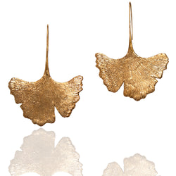 Leaf Forever Ginkgo earrings